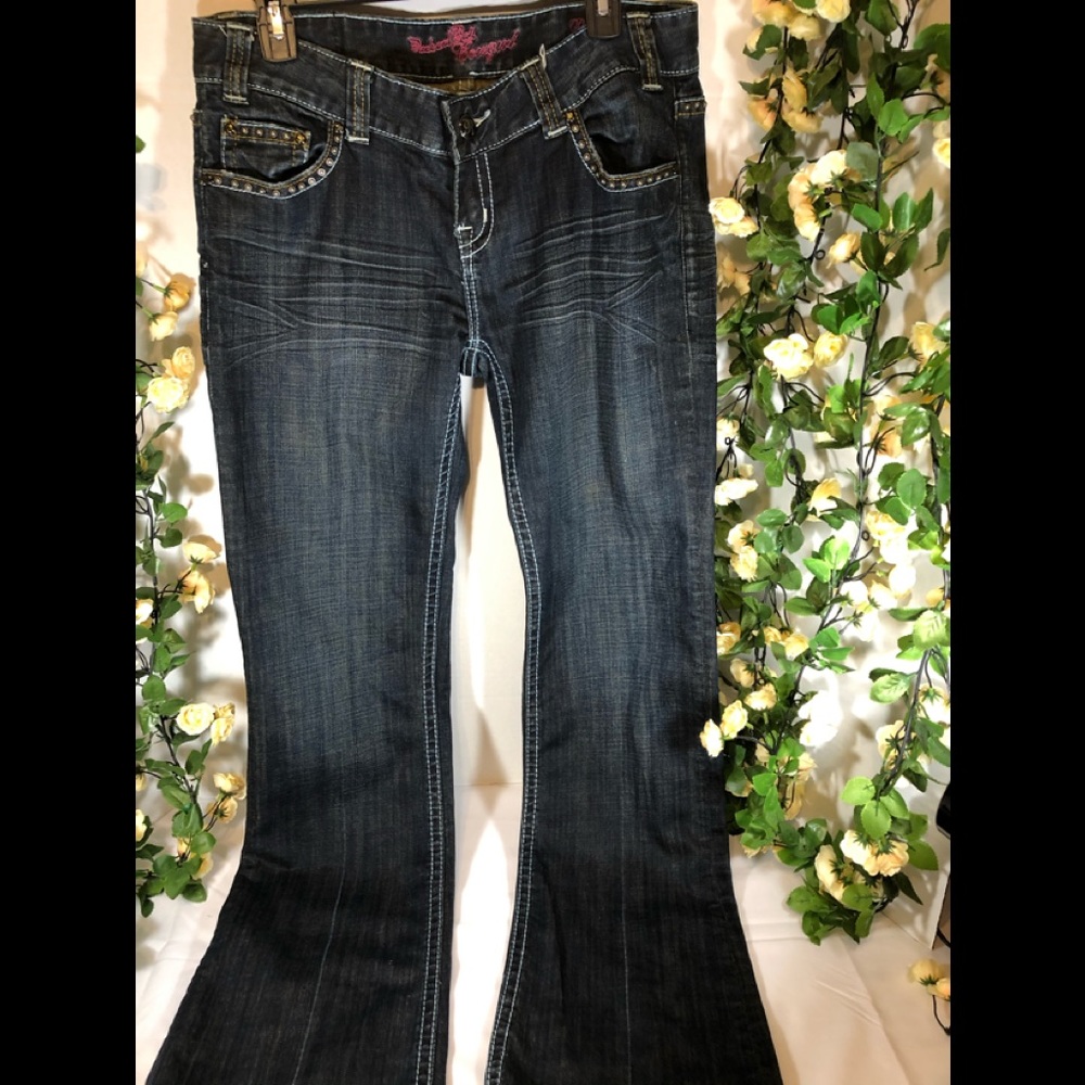 Women’s Rock and Roll Cowgirl dark denim jeans